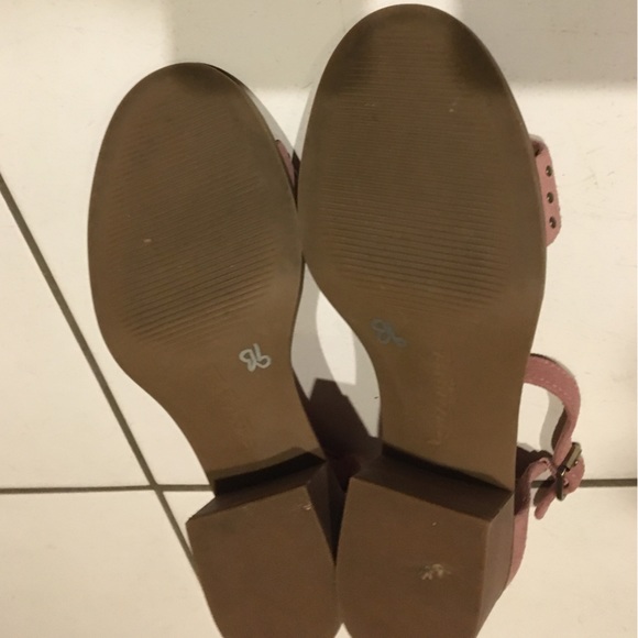 Koolaburra by Ugg Ortholite Bellen Suede Chunky Heeled Sandal - Picture 4 of 7